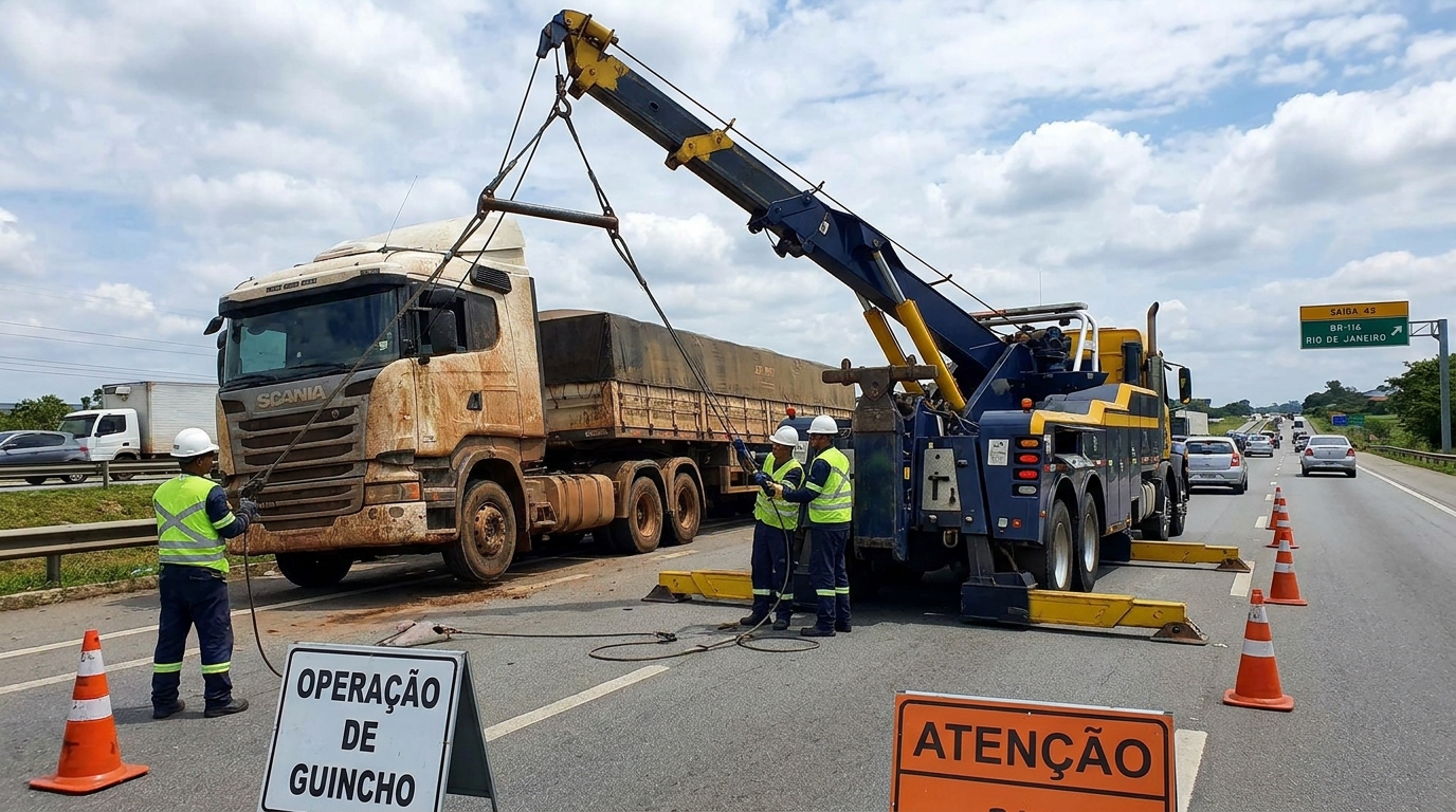 Reboque de Caminhão Baú em Juiz de Fora‑MG